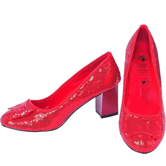 Dorothy Ruby red slippers heels - Picture 3 of 7